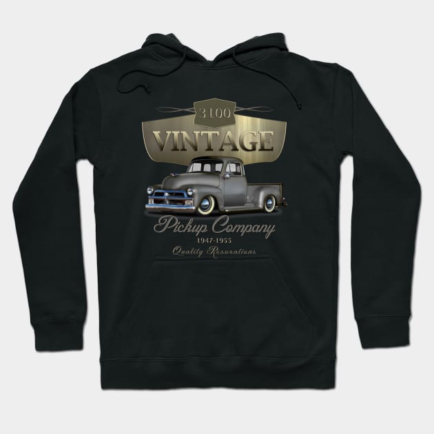 Chevy Classic Pickup Hoodie by hardtbonez